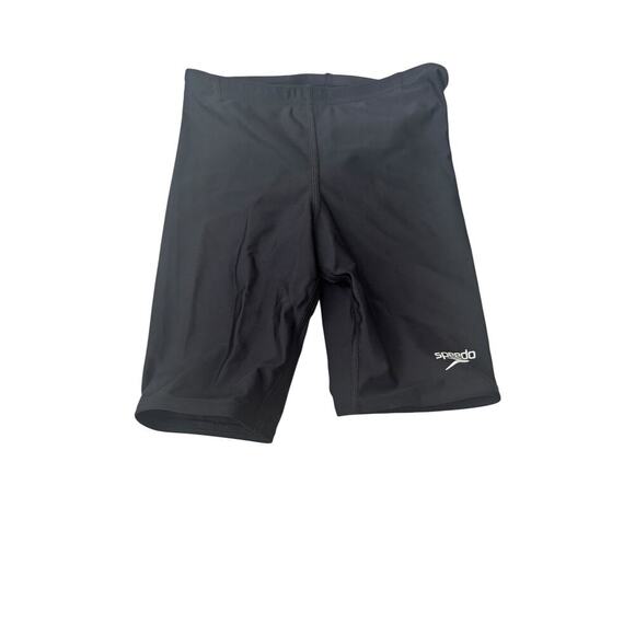 Speedo Boy's New Black Powerflex Solid Jammer Size 24 - Picture 3 of 6